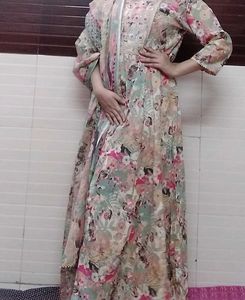 Stylish Floral Frock Suit
