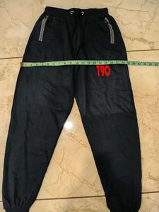 “Men’s Blue Track Joggers – Comfortable Casual