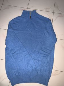 Blue Pullover Sweater