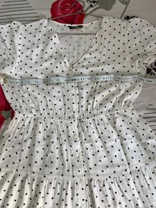 Polka Dot Tiered Dress