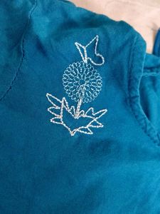 Elegant Blue Kurta Set
