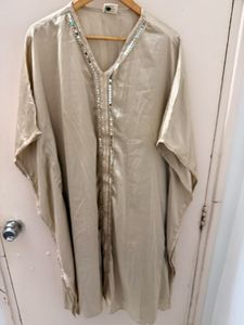 Elegant Embellished Kaftan Dress ( plus size)