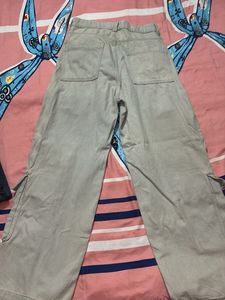 Light Wash Cargo Jeans