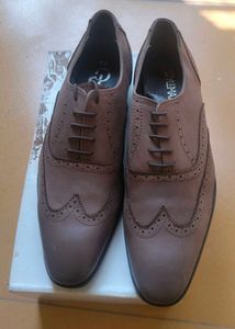 Brown Leather Formal Shoes