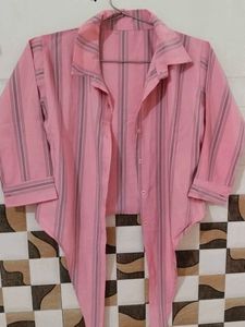 Striped Pink Shirt
