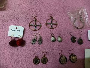 Mixed Boho Silver And Gold Earrings 🪷