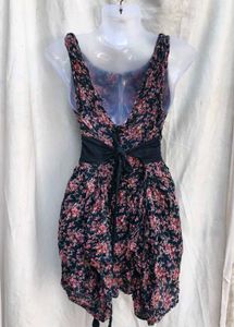 362610. Floral Print Dress