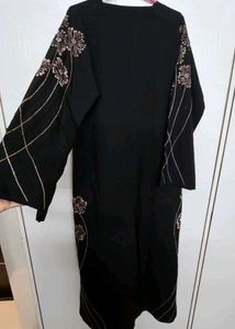 Dubai Embroidery + Embellished Bead Abaya.