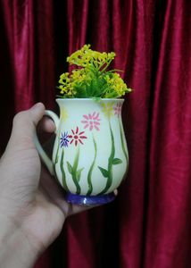 Best Home Decor Ceramic Mug With Flower