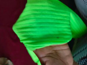 Boohoo Neon Green Turtleneck Bodysuit