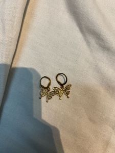 Butterfly Drop Earrings