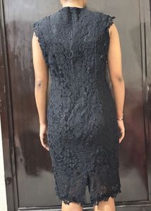 Black Net Dress