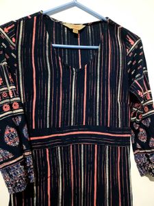 Anouk Women Viscose Rayon Straight Kurta