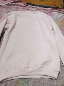 Pink Crew Neck Sweatshirt