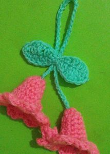 New Lilly Crochet Keychain