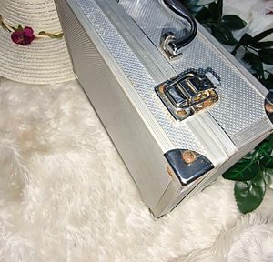 🎁Buy 2 Get 1 Free 🎁Silver Aluminum Vanity Case