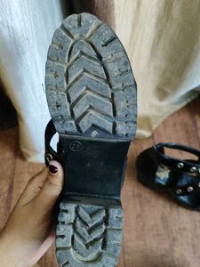 Black Platform Heels