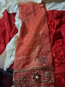 Red &amp; Gold Lehenga Choli