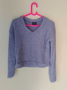 Long Sleeve V-Neck Top