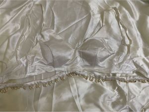 🤍 ✨ White Beaded Blouse