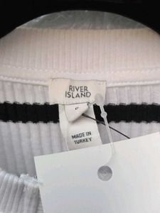 New With Tag Korean Striped Knit Cardigan