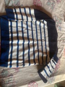 Striped Crewneck Sweatshirt