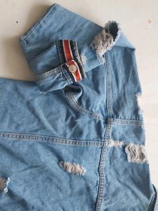 Distressed Denim Jacket