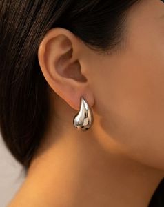 Teardrop Silver Earrings