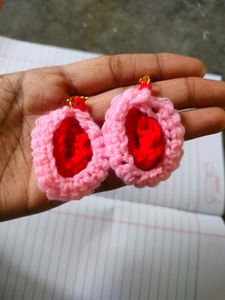 Handmade Crochet Earrings combo of 2