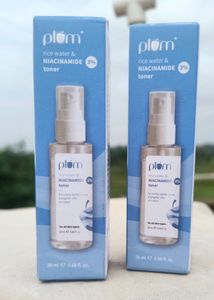 2 Pack ❤️ Plum Rice Water Toner ✅