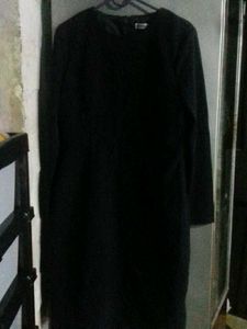 Navy BlueLong Sleeve Dress