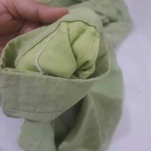 Pista Green Palazo Suit