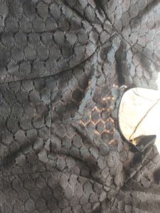 Black Sequence Saree  Blouse Size 42..