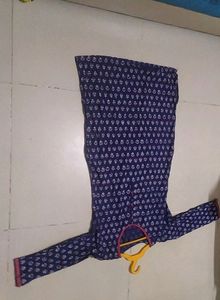 Cotton Blue Chudi