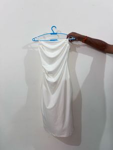 White Bodycon Mini Dress