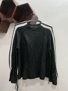Shimmery Black Sweater