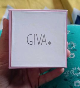 GIVA 925 Silver Rose Gold Heart Pendant+Link Chain