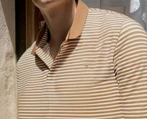 Stripped Polo Tshirt 🤍
