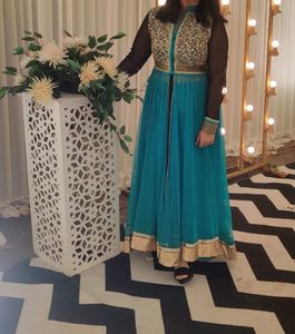 Anarkali kurta And Pant Set