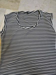 Striped Sleeveless Top