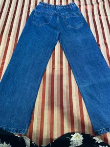 Dark Blue Denim Jeans