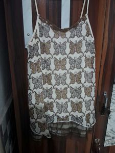 Butterfly Print Cami Top