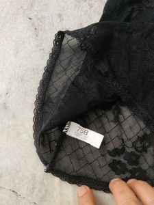 Lace Cami Top - Elegant Black