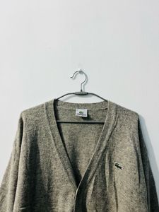Lacoste Grey Cardigan