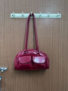 Chic Maroon Shoulder Bag