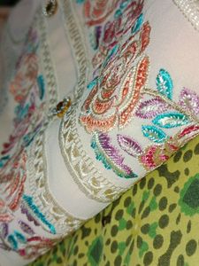 light peach color suit fabric