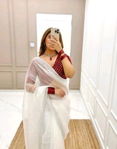 Tebi Silk Fabric Beautiful Saree