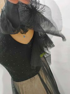 Elegant Black Evening Gown