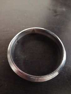 Silver Tone Metal Bangle
