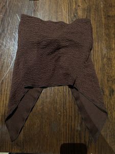 Brown Bandeau Top